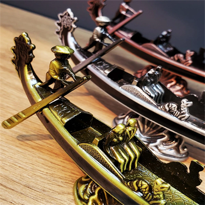 Metal Dekoratif Venedik Kayık