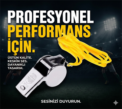 Metal Ipli Hakem ve Deprem Düdüğü (24lü)