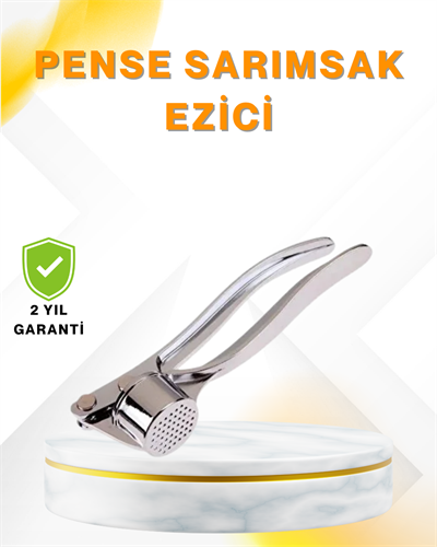 Metal Sarımsak Ezici Ergonomik Tutma ve Güçlü Presleme