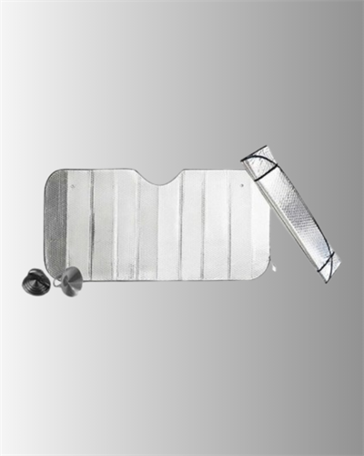 Metalize Reflektör Yüzeyli UV Koruyucu Araç Güneşliği – Serin ve Güvenli Sürüşler İçin