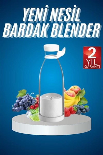 Meyve Sıkacağı Taşınabilir USB Elektrikli Blender Mini