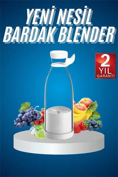 Meyve Sıkacağı Taşınabilir USB Elektrikli Blender Mini