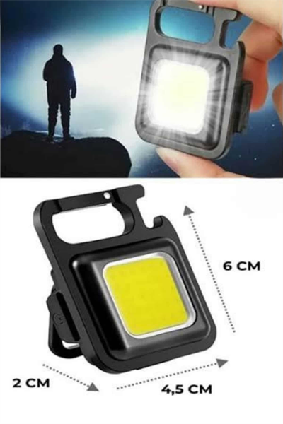 Mıknatıslı Parlak Led Işık 3 Fonksiyonlu Şarj edilebilir Ledli Mini Taşınabilir