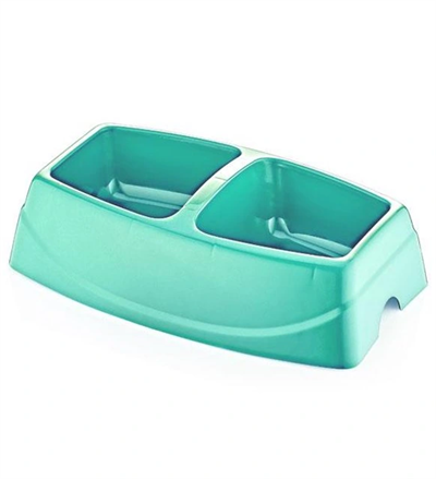 Mikopet İkili Küçük Mama Kabı