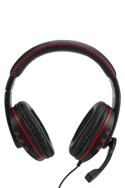 Mikrofonlu  Kulaklık  Kulaklığı Yüksek Ses Kaliteli Stereo Yumuşak Yastıklar