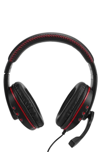 Mikrofonlu  Kulaklık  Kulaklığı Yüksek Ses Kaliteli Stereo Yumuşak Yastıklar