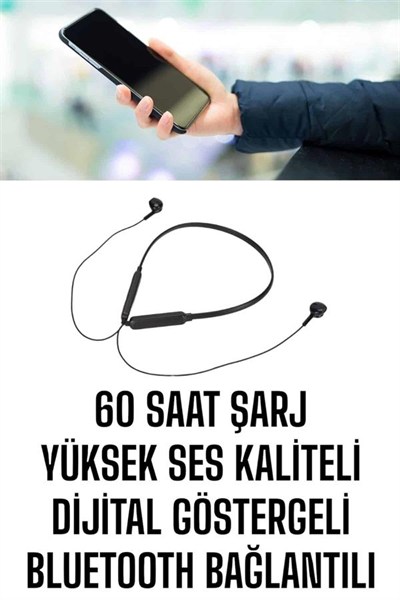 Mikrofonlu Kablolu Bluetooth Kulaklık Yeni Nesil Yüksek Ses Kaliteli