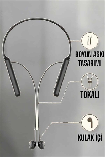 Mikrofonlu Kablolu Bluetooth Kulaklık Yeni Nesil Yüksek Ses Kaliteli