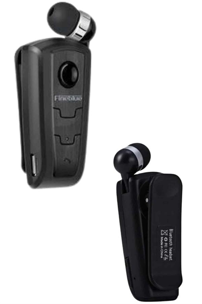 Mikrofonlu Makaralı Bluetooth Kulakiçi Kulaklık Android ve İOS Uyumlu