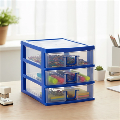 Mini 3 Çekmeceli Komidin Organizer