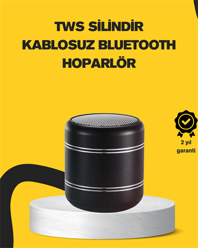 Mini Alüminyum Bluetooth Hoparlör Yüksek Bas Performansı
