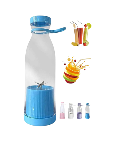 Mini Blender USB Şarjlı 380 ml Smoothie Hazırlayıcı Hafif ve Pratik Tasarım