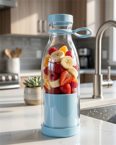 Mini Blender USB Şarjlı 380 ml Smoothie Hazırlayıcı Hafif ve Pratik Tasarım