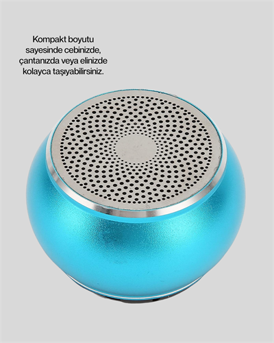 Mini Bluetooth Speaker | Uzun Pil Ömrü, Şık ve Hafif Tasarım