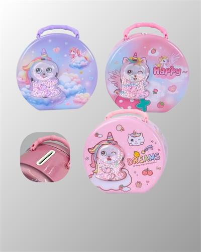 Mini Çocuk Para Kasası Gizli Saklama ve Birikim Kutusu