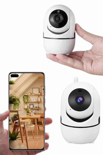 Mini IP Kamera Hareketli Güvenlik Kamerası Kablosuz Wifi Kamera Mikrofonlu