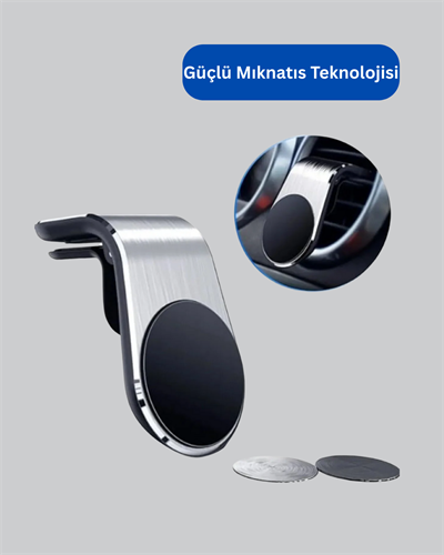 Mini Manyetikli Araç Telefon Tutucu