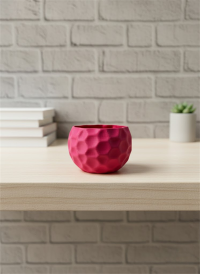 Mini Mor Dekoratif Saksı 5 cm Modern Masaüstü Bitki Saksısı