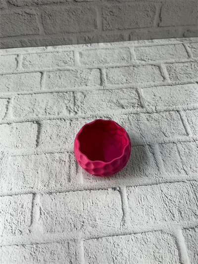 Mini Mor Dekoratif Saksı 5 cm Modern Masaüstü Bitki Saksısı