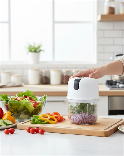 Mini Mutfak Robotu Sarımsak ve Sebze Doğrayıcı