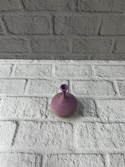 Mini Rainbow Dekoratif Vazo 8 cm Renk Geçişli Modern Tasarım