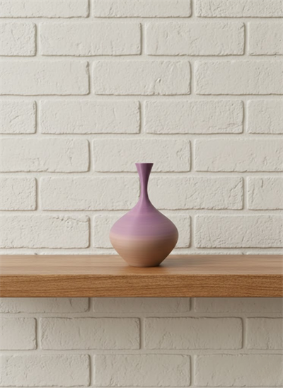 Mini Rainbow Dekoratif Vazo 8 cm Renk Geçişli Modern Tasarım