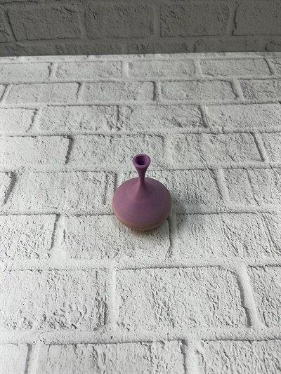 Mini Rainbow Dekoratif Vazo 8 cm Renk Geçişli Modern Tasarım