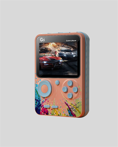 Mini Retro Oyun Konsolu 500 Oyunlu 3.0 İnç Ekran ve Şarjlı Batarya