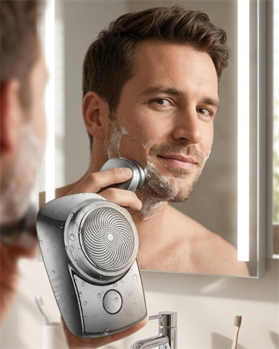 Mini Shaver Sıfır Sakal Taşınabilir Şarjlı Tıraş Makinesi IPX6 Korumalı USB