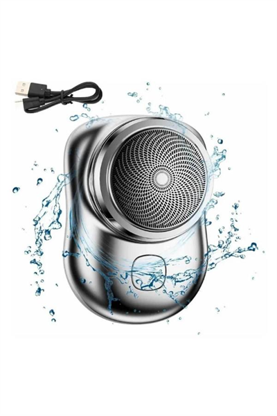 Mini Sıfır Sakal Yanak Tıraş Makinesi USB Şarjlı Sıfır Sakal Taşınabilir Korumalı