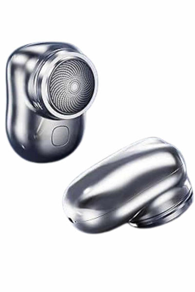 Mini Sıfır Sakal Yanak Tıraş Makinesi USB Şarjlı Sıfır Sakal Taşınabilir Korumalı