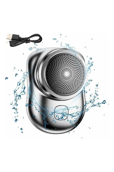Mini Sıfır Sakal Yanak Tıraş Makinesi USB Şarjlı Sıfır Sakal Taşınabilir Korumalı