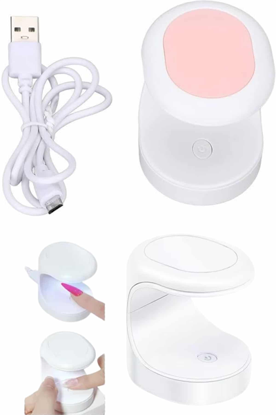 Mini Taşınabilir Kalıcı Oje Jel Tırnak Kurutucu Fototerapi Makinesi