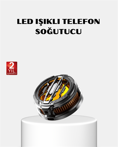 Mobil Oyun Telefon Soğutucusu Yarı İletken Hızlı Soğutmalı ve Sessiz Fanlı