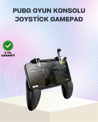 Mobil Oyunlar İçin Joystickli Ergonomik Gamepad Kontrol Cihazı