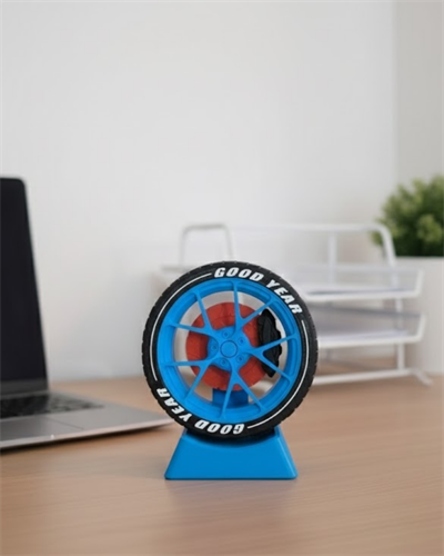 Modern Ofis Dekoru Jant Görünümlü Masa Üstü Aksesuar