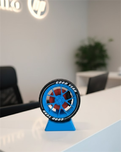 Modern Ofis Dekoru Jant Görünümlü Masa Üstü Aksesuar