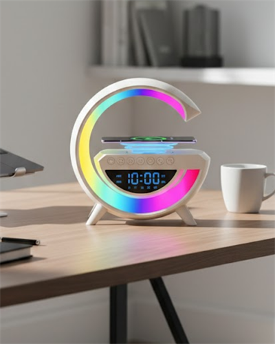 Modern RGB Işıklı Kablosuz Hoparlör Uzun Süreli Müzik Keyfi