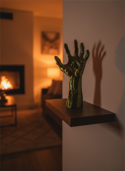 Modern Tasarım El Figürü 3D Dekoratif Biblo Koleksiyonluk