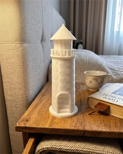 Modern Tasarımlı 3D Deniz Feneri Ev Dekorasyon Ürünü