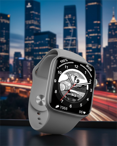 Modern Tasarımlı Akıllı Saat Uzun Pil Süresi ve Net Ekran