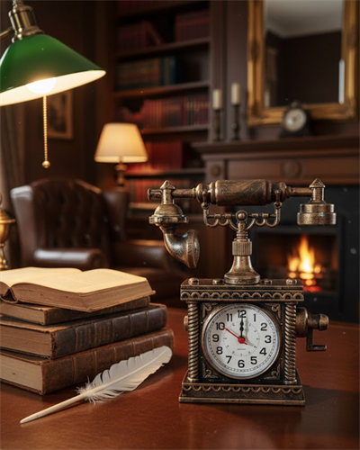 Modern Tasarımlı Çalar Saat Dekoratif ve İşlevsel Masa Saati