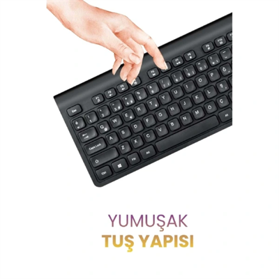 Multimedya Q Klavye Ve Mouse Seti