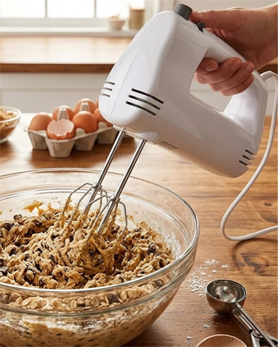 Mutfak El Mikseri 250W Paslanmaz Çelik Çift Çırpıcılı Mikser