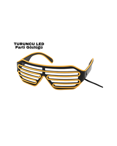 NEON GÖZLÜK TURUNCU