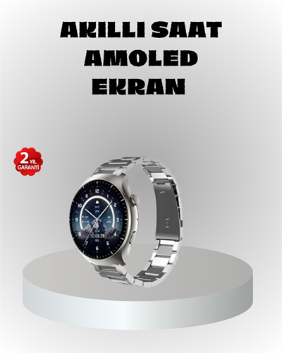 NFC Destekli Akıllı Saat – Kablosuz Şarj & Sesli Arama Özelliği