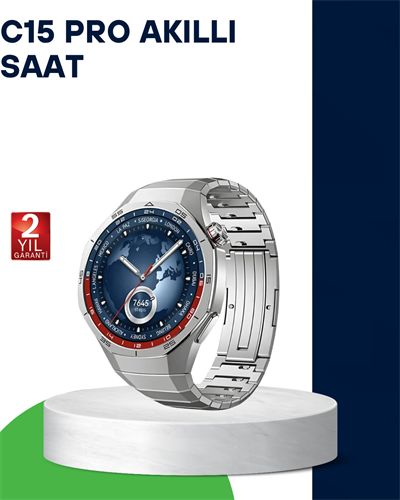 Nabız Ölçerli Suya Dayanıklı Akıllı Saat