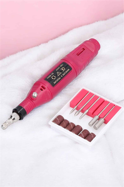 Nasır Temizleyici Manikür Pedikür Seti Elektrikli USB Girişli