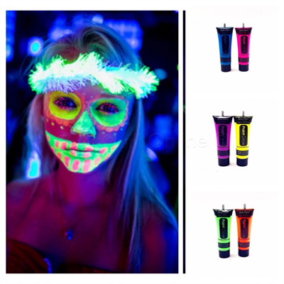Neon Glow Fosforlu Krem Boya - 12 Adet