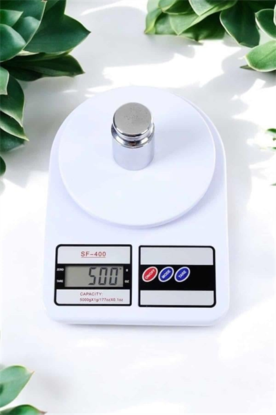 Net LCD Ekran ve Otomatik Kapanma Özelliği ile Uzun Ömürlü Dijital Mutfak Tartısı